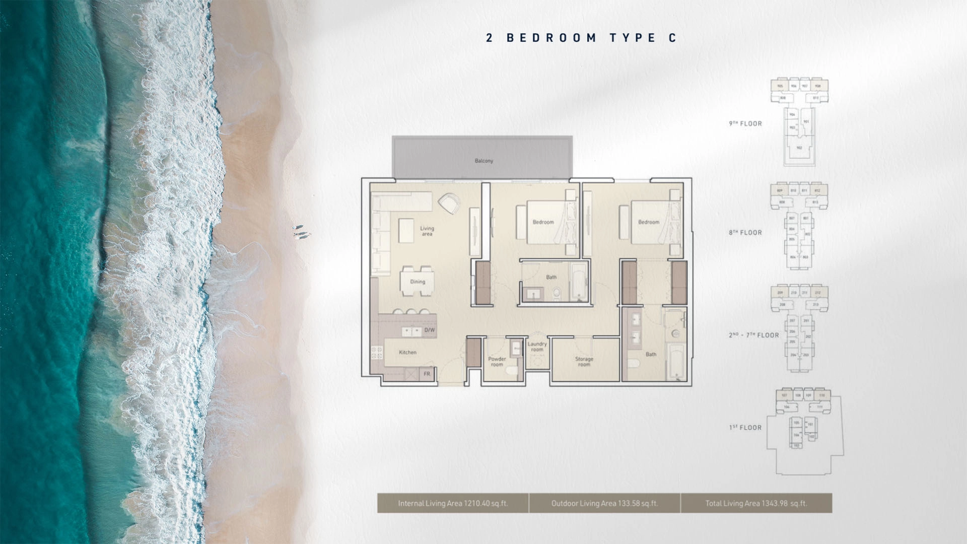 2 BR - Type B